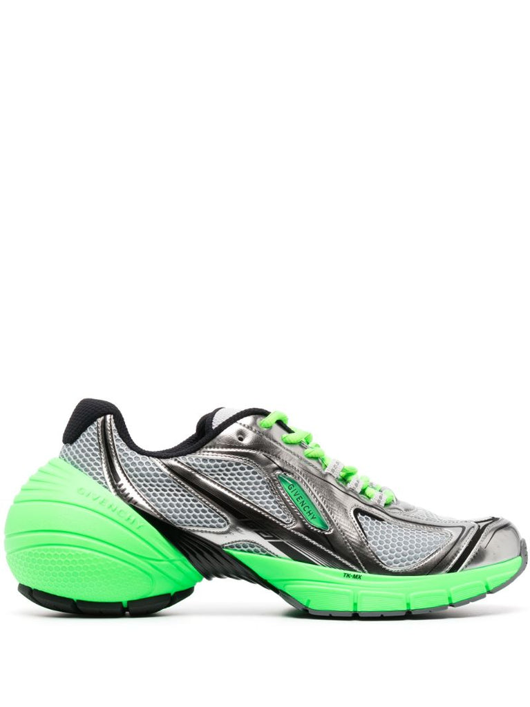 Green Tk-mx Mesh Runner Sneakers