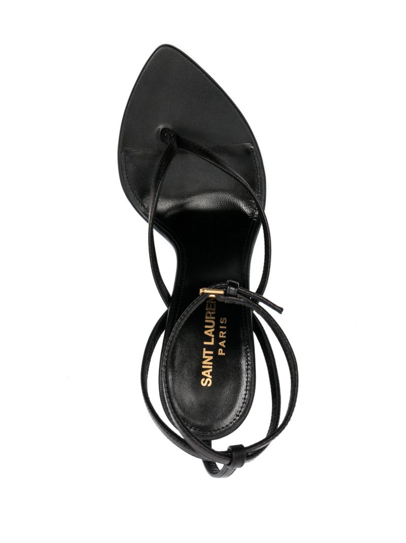 Black Gippy 105 Sandals