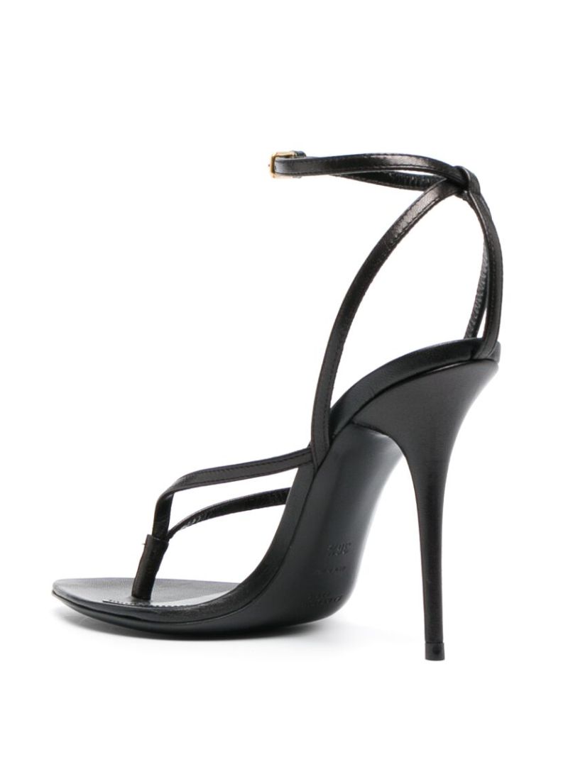 Black Gippy 105 Sandals
