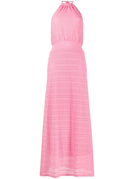 Pink Maeva Halterneck Dress