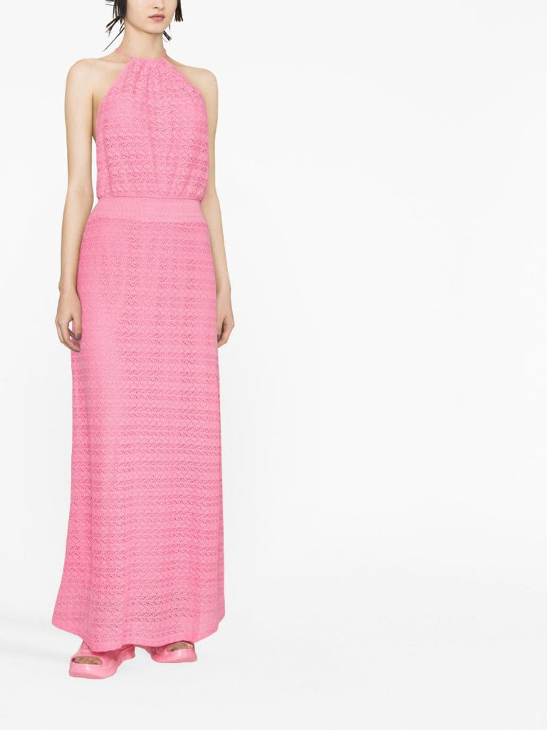 Pink Maeva Halterneck Dress