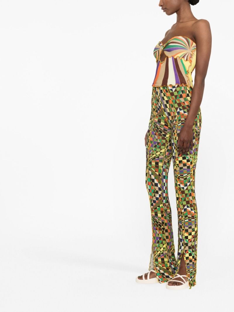 Multicolour Tessa Striped Bandeau Top