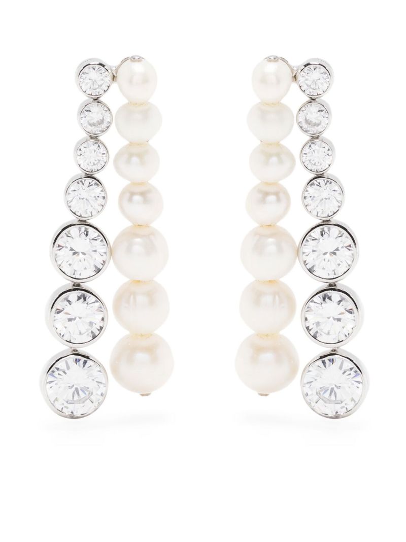 Sterling Silver Pearl Drop Earrings