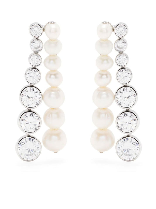 Sterling Silver Pearl Drop Earrings