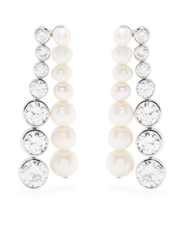Sterling Silver Pearl Drop Earrings