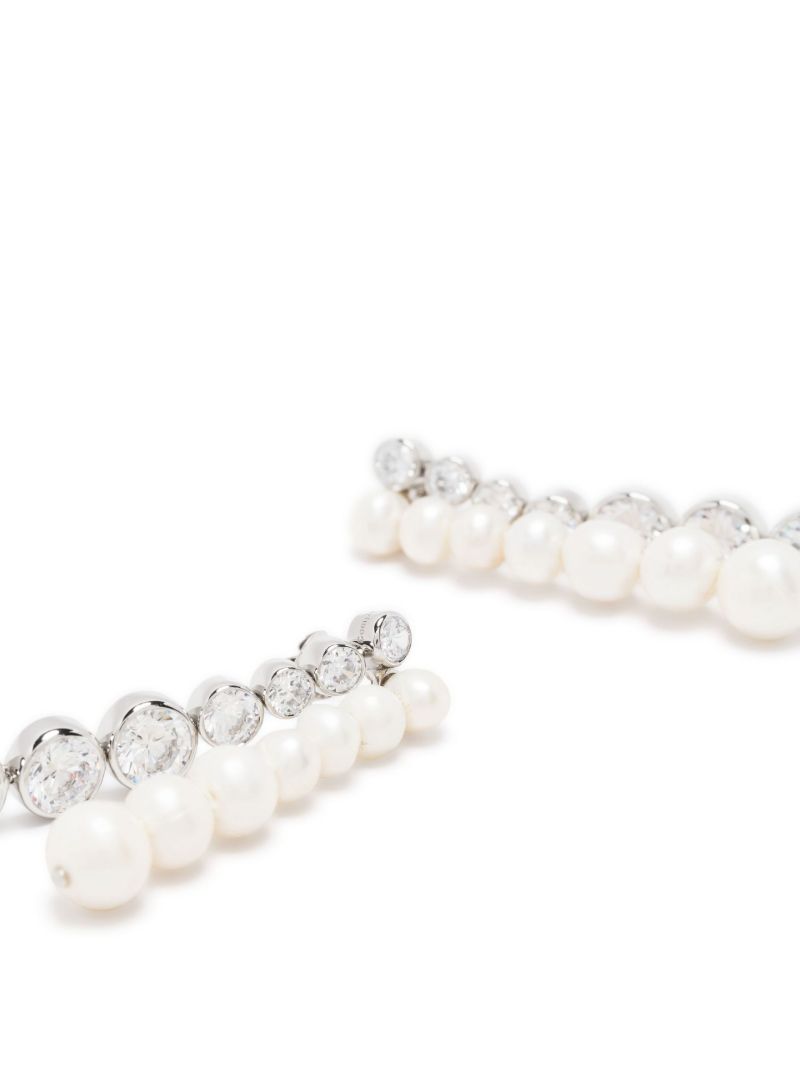 Sterling Silver Pearl Drop Earrings