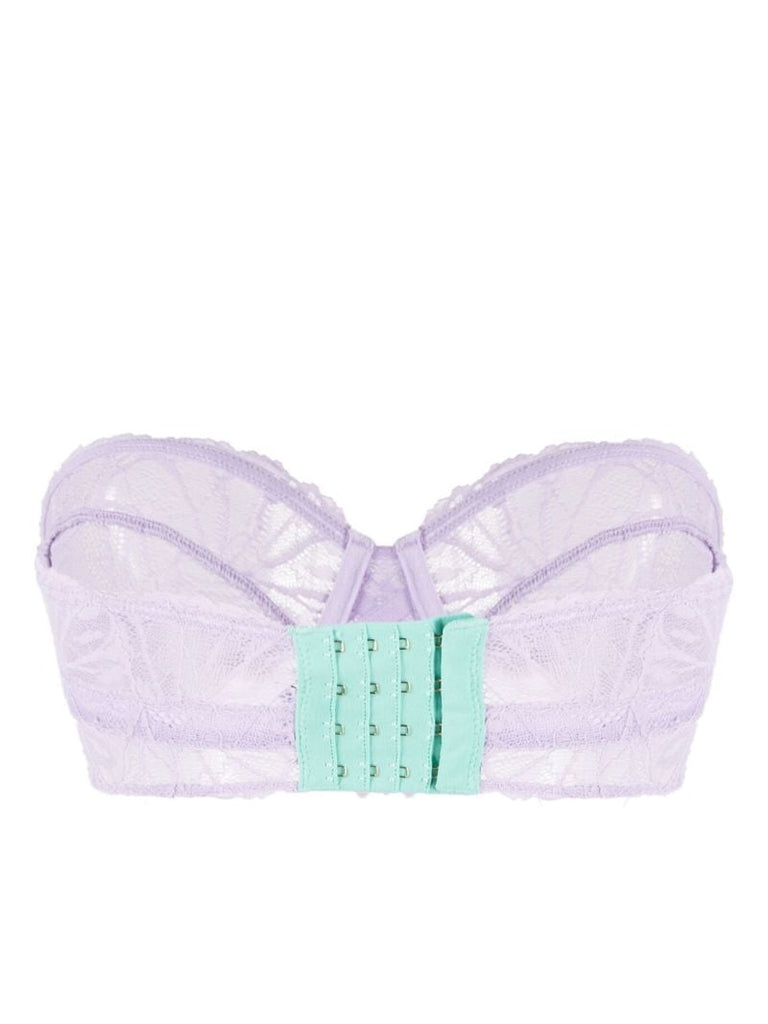 Purple Anais Lace Strapless Bra