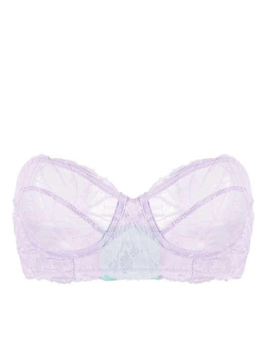 Purple Anais Lace Strapless Bra