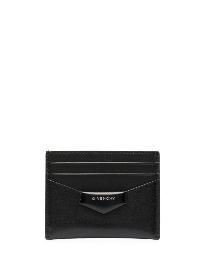 Black Antigona Leather Card Holder