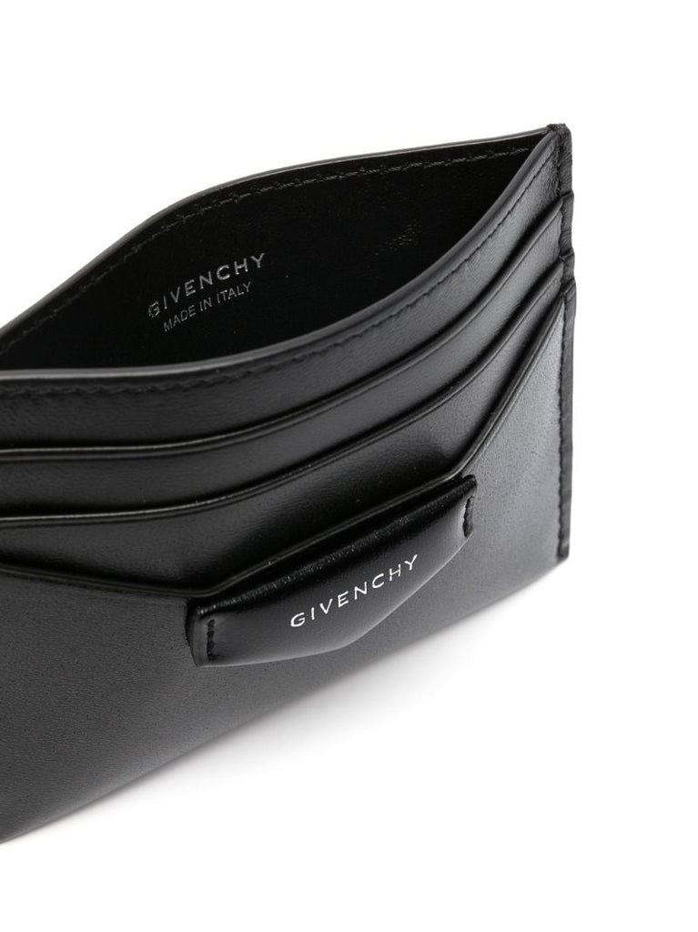 Black Antigona Leather Card Holder
