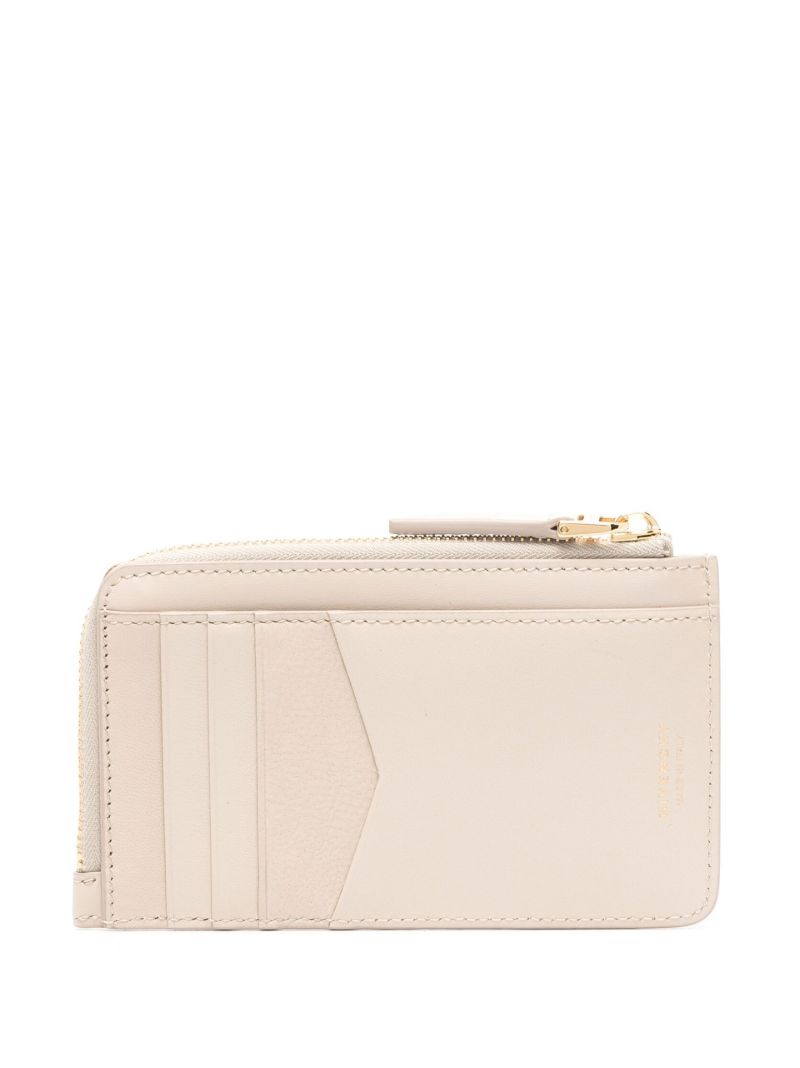 Natural Beige Antigona Leather Wallet