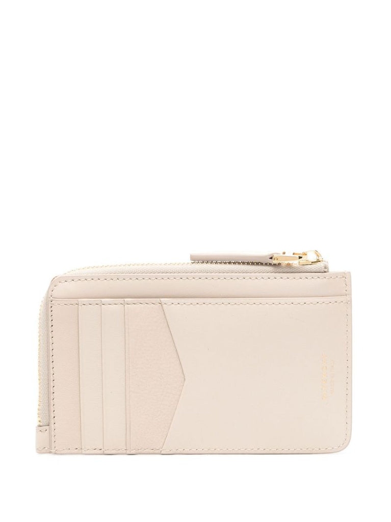 Natural Beige Antigona Leather Wallet