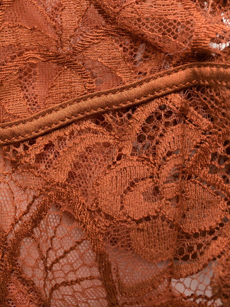 Brown Coquette Demi Bra