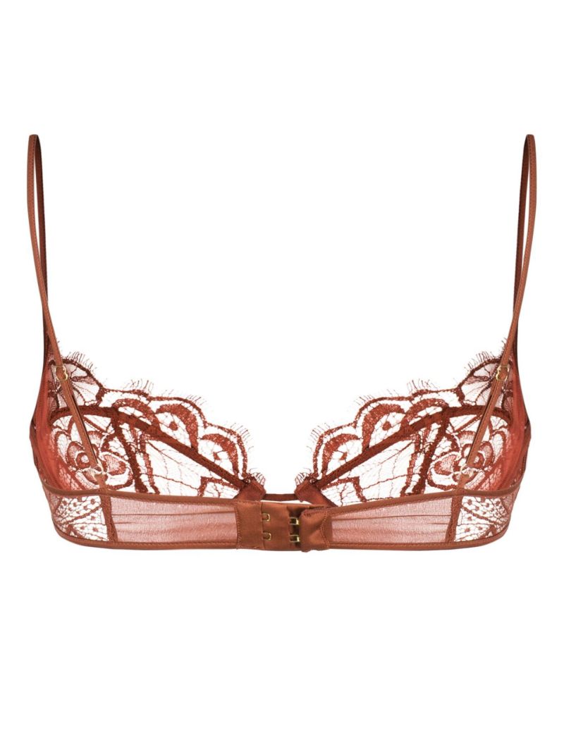 Brown Coquette Demi Bra