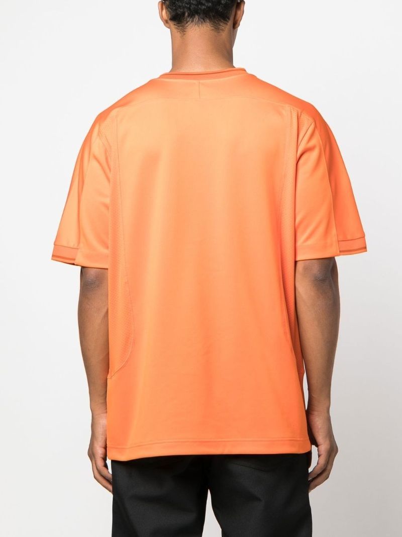 Orange Football T-shirt