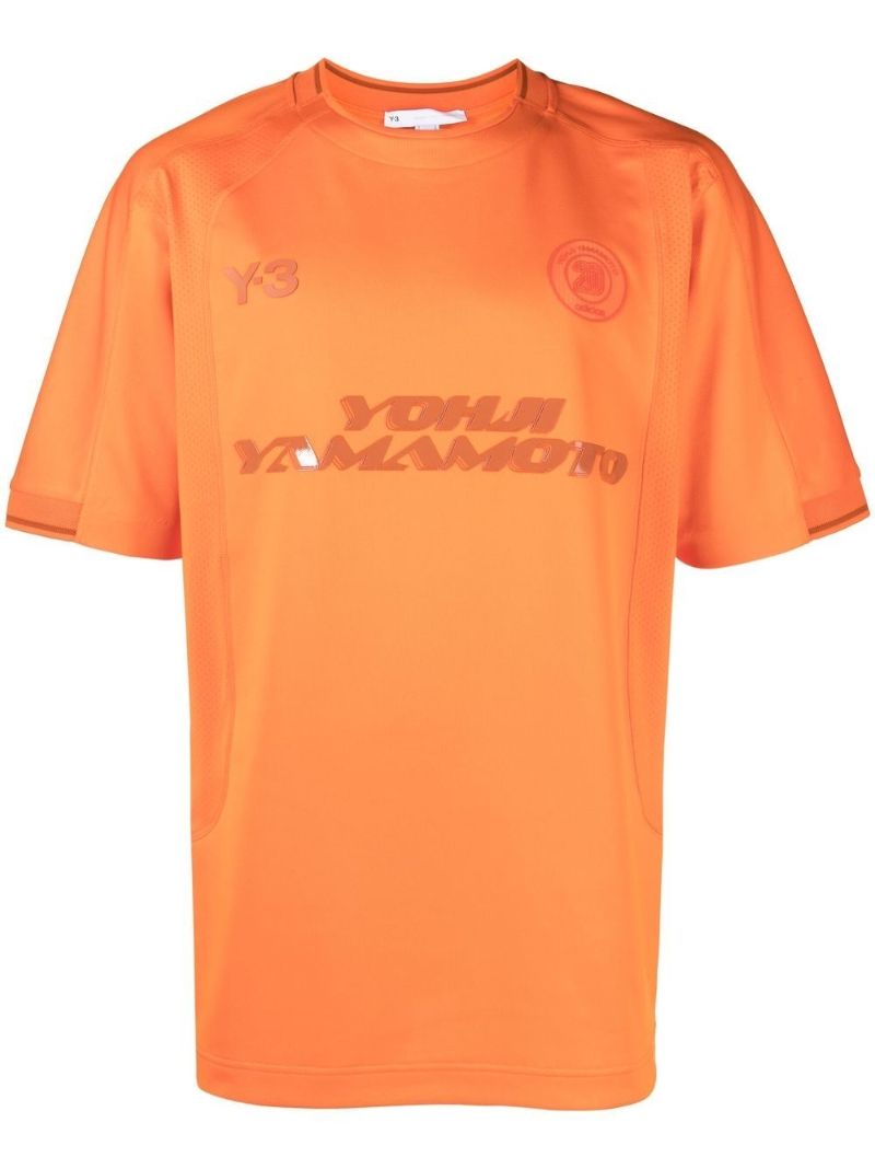 Orange Football T-shirt