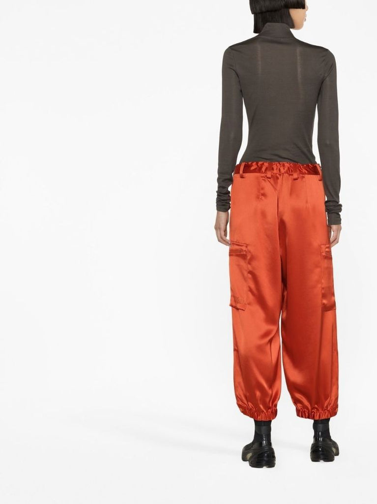 Orange Classic Technical Cargo Trousers