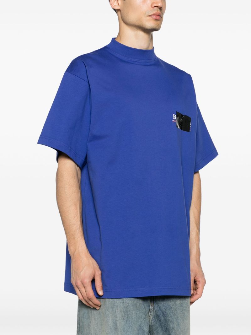 Blue Gaffer Political Campaign Cotton T-shirt