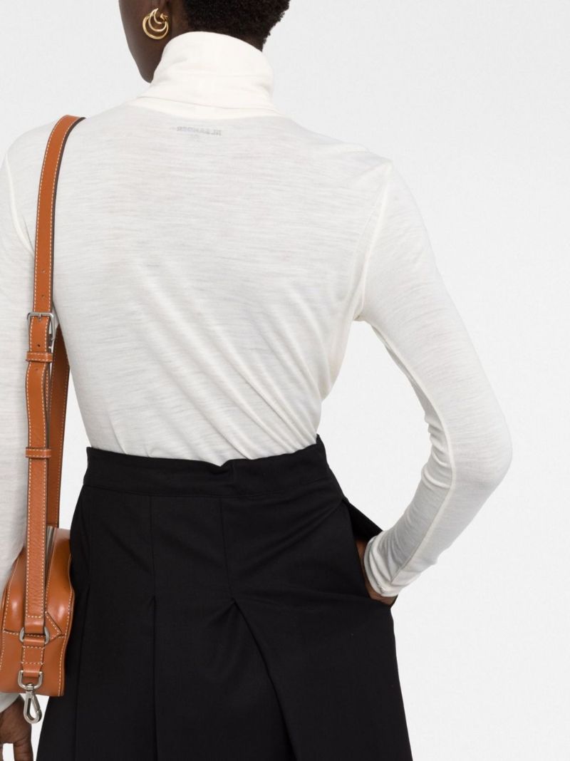 Logo-print Roll-neck Top