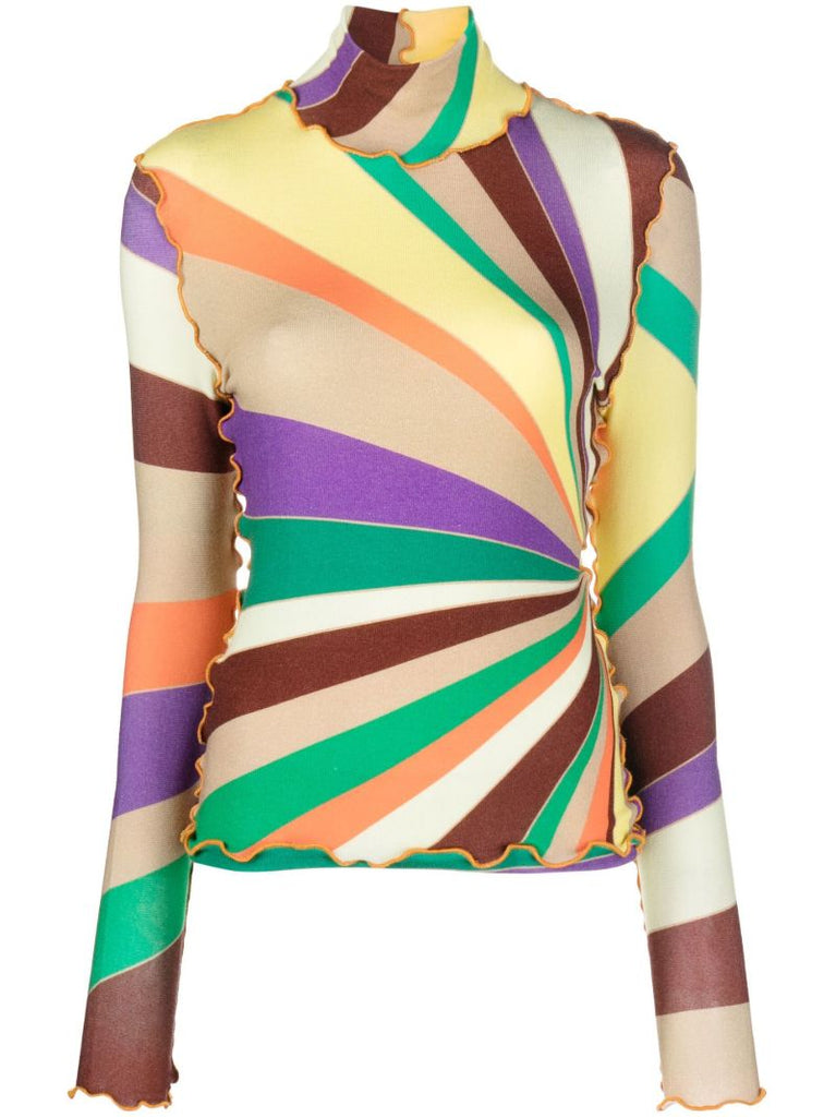 Multicolour Cody Graphic Print Top