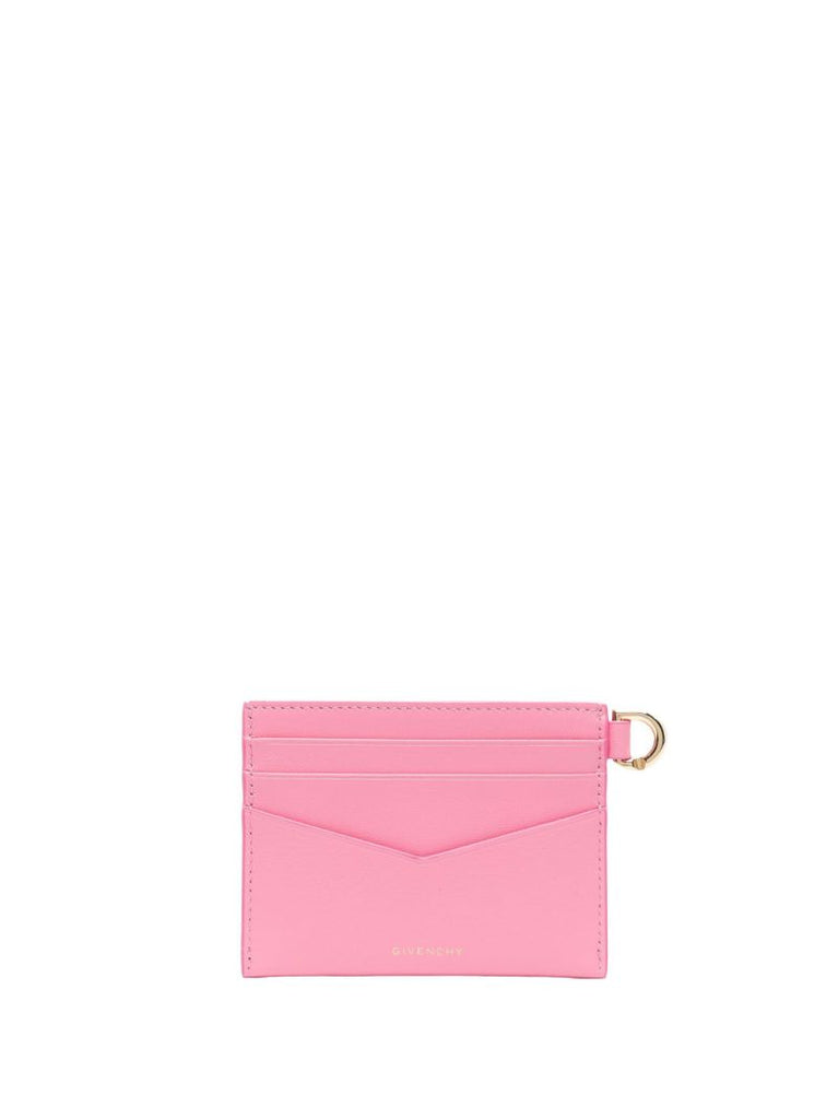 Pink 4g Leather Card Holder