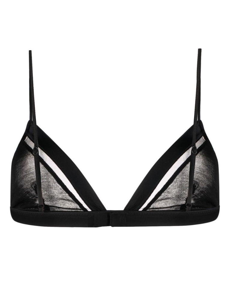 Black Soft Triangle Bra