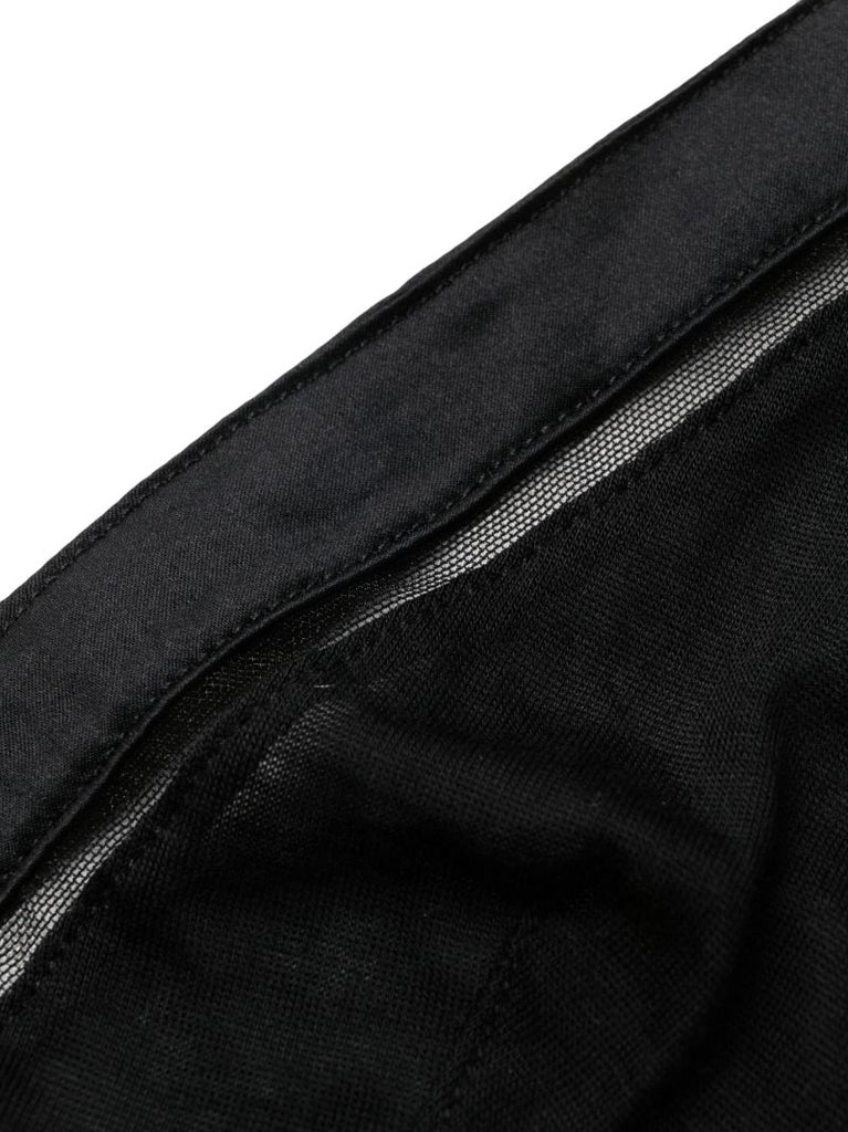 Black Soft Triangle Bra