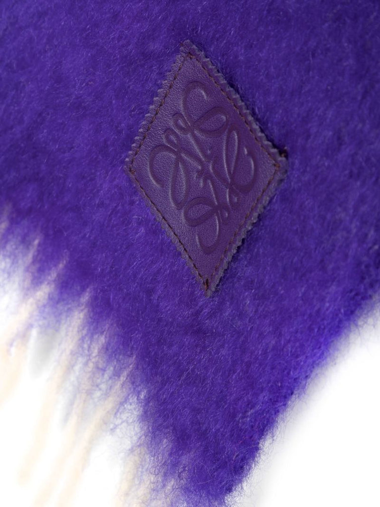 Purple Brushed Scarf