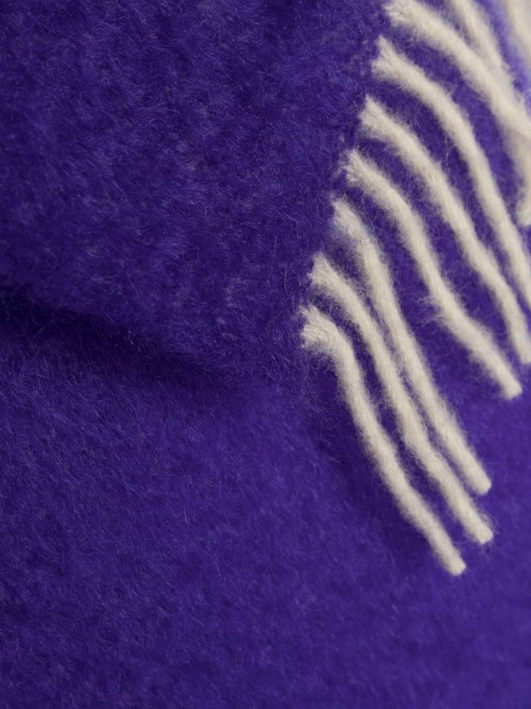 Purple Brushed Scarf
