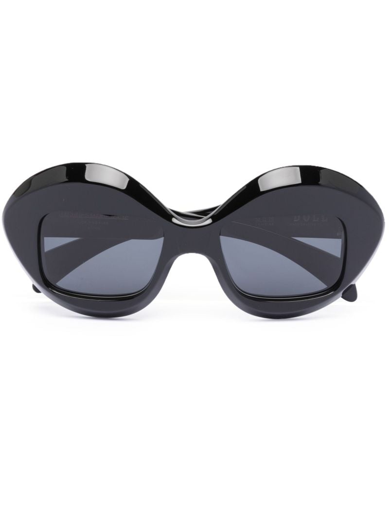 Black Doll Oversized-frame Sunglasses