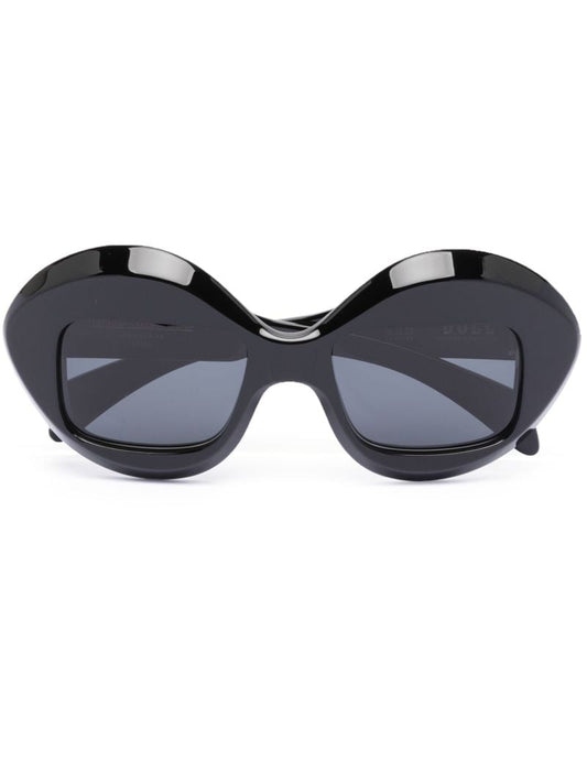Black Doll Oversized-frame Sunglasses
