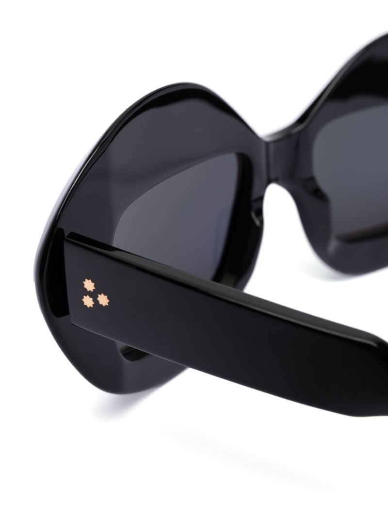 Black Doll Oversized-frame Sunglasses
