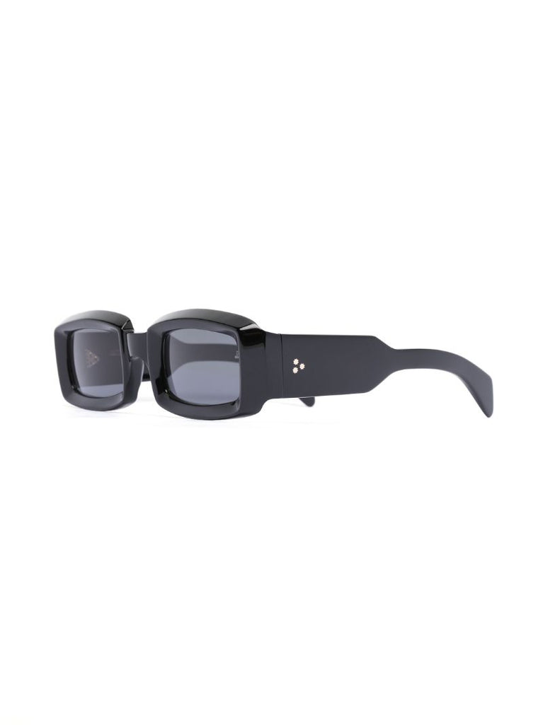 Black Runaway Rectangle Sunglasses