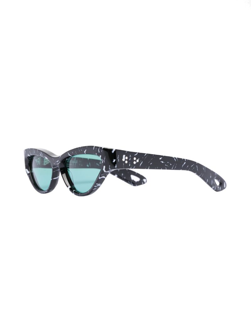 Black Slade Cat-eye Sunglasses