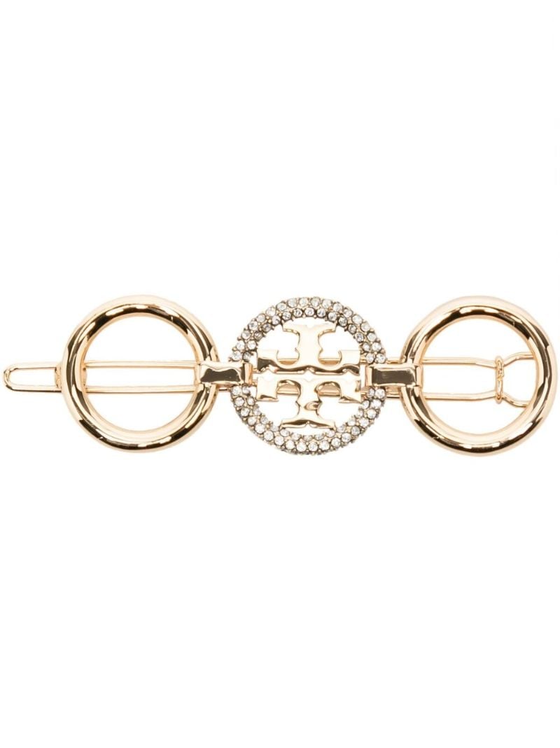 Gold-plated Miller Crystal-embellished Hair Barette