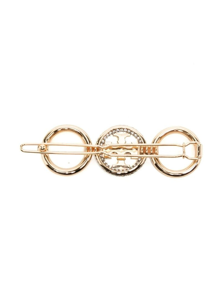 Gold-plated Miller Crystal-embellished Hair Barette