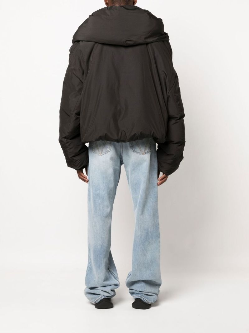 Black Monster Puffer Jacket