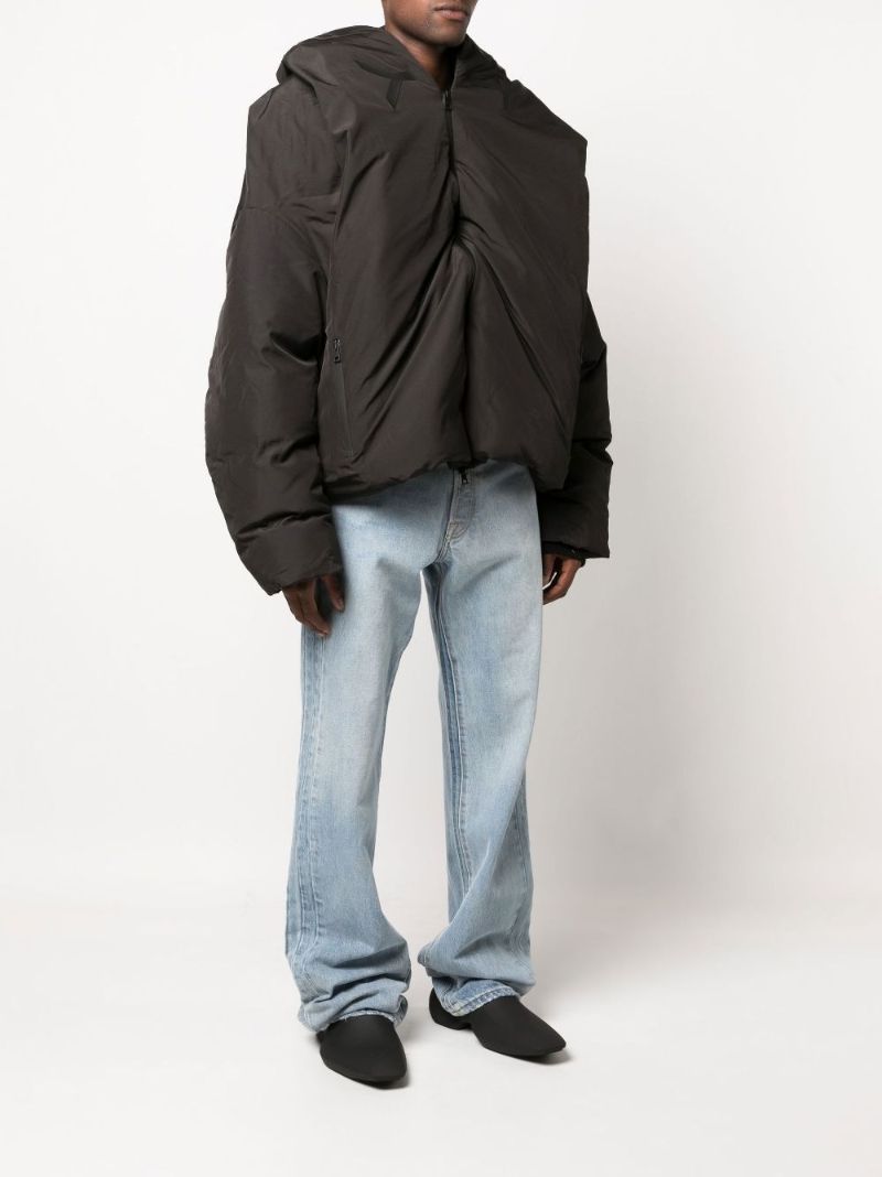 Black Monster Puffer Jacket