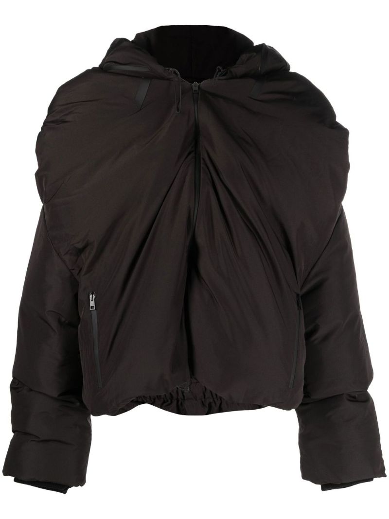 Black Monster Puffer Jacket