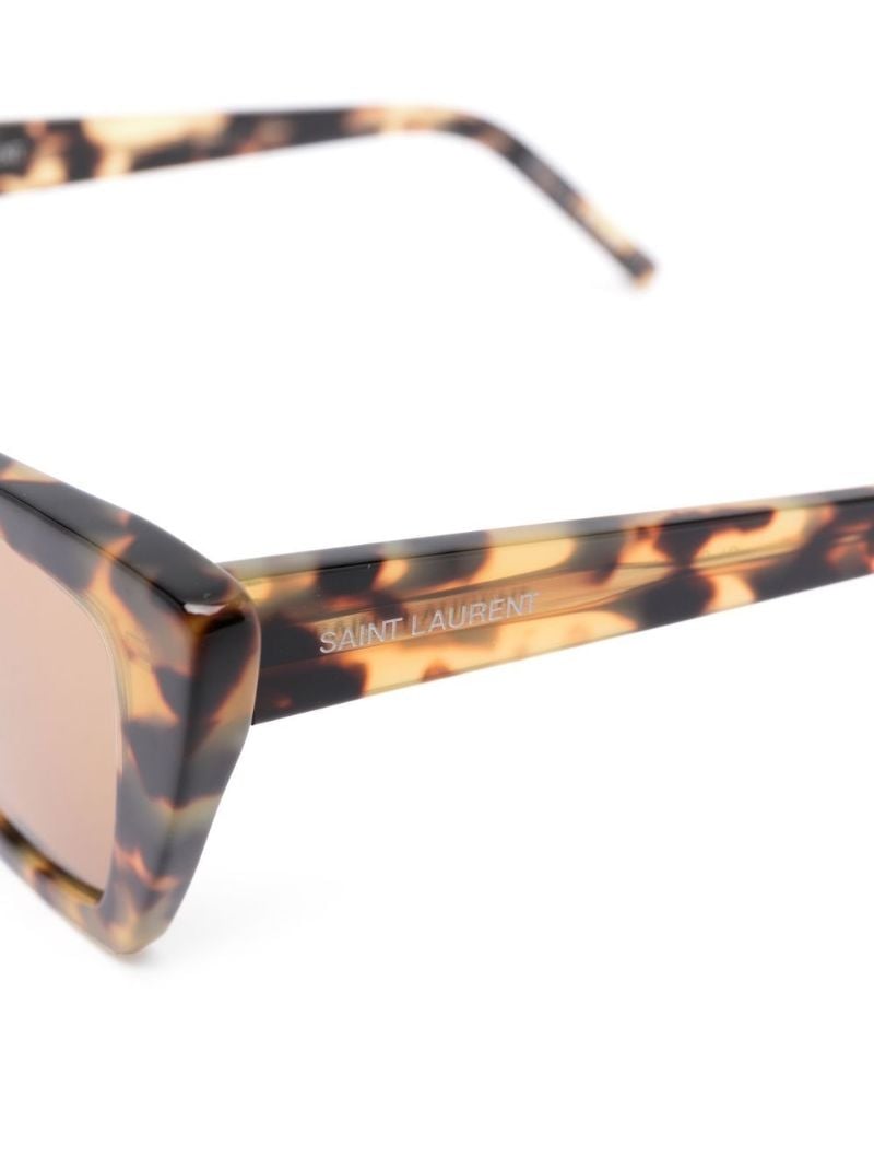 Brown Mica Tortoiseshell Cat Eye Sunglasses
