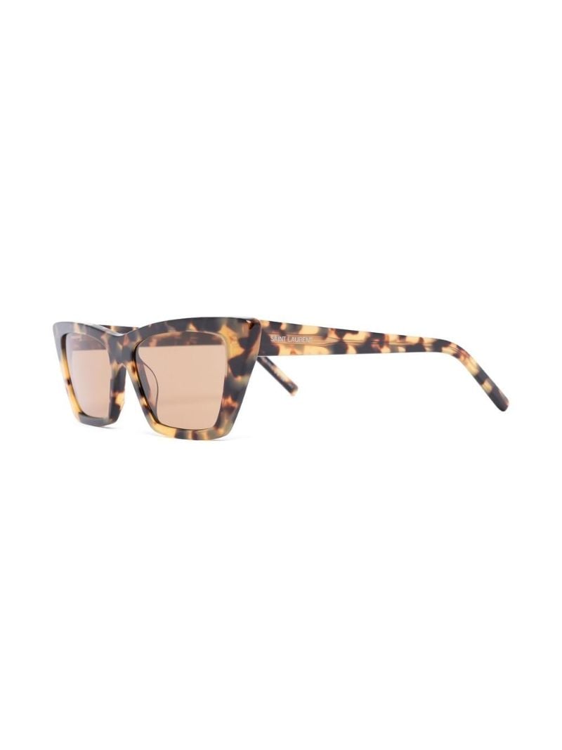 Brown Mica Tortoiseshell Cat Eye Sunglasses