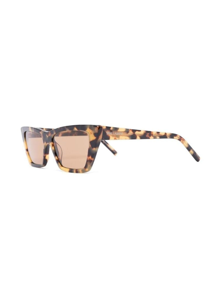 Brown Mica Tortoiseshell Cat Eye Sunglasses