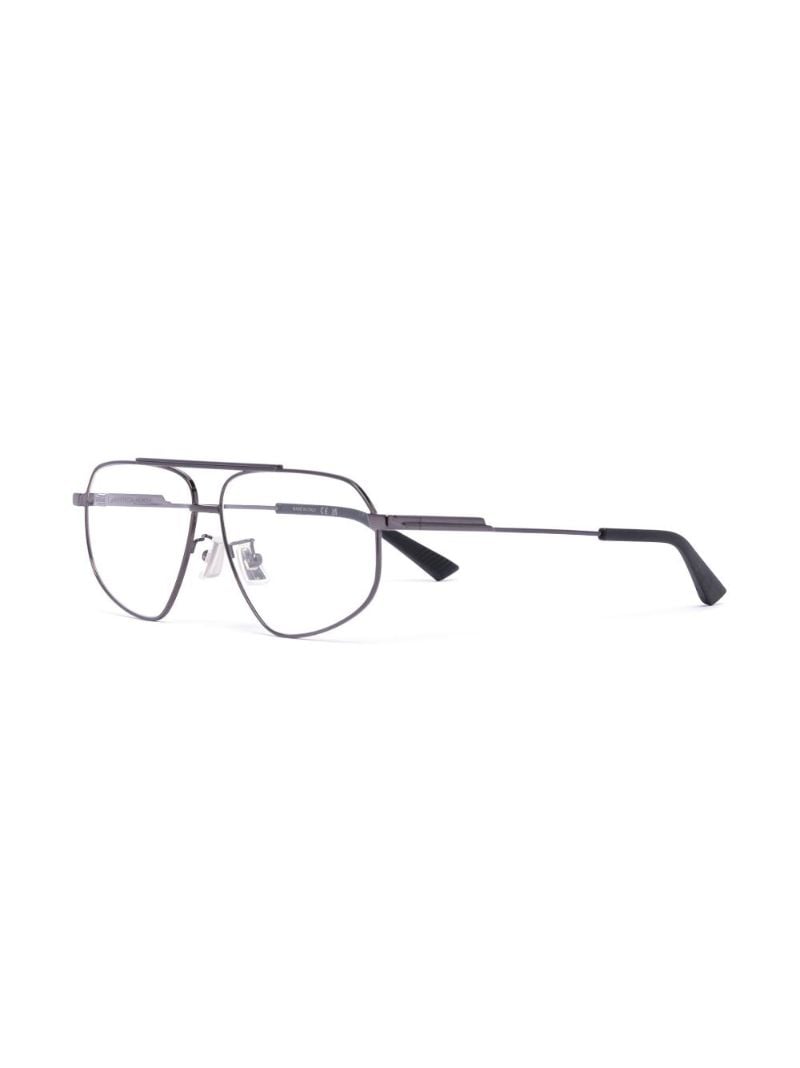 Metallic Aviator-style Optical Glasses