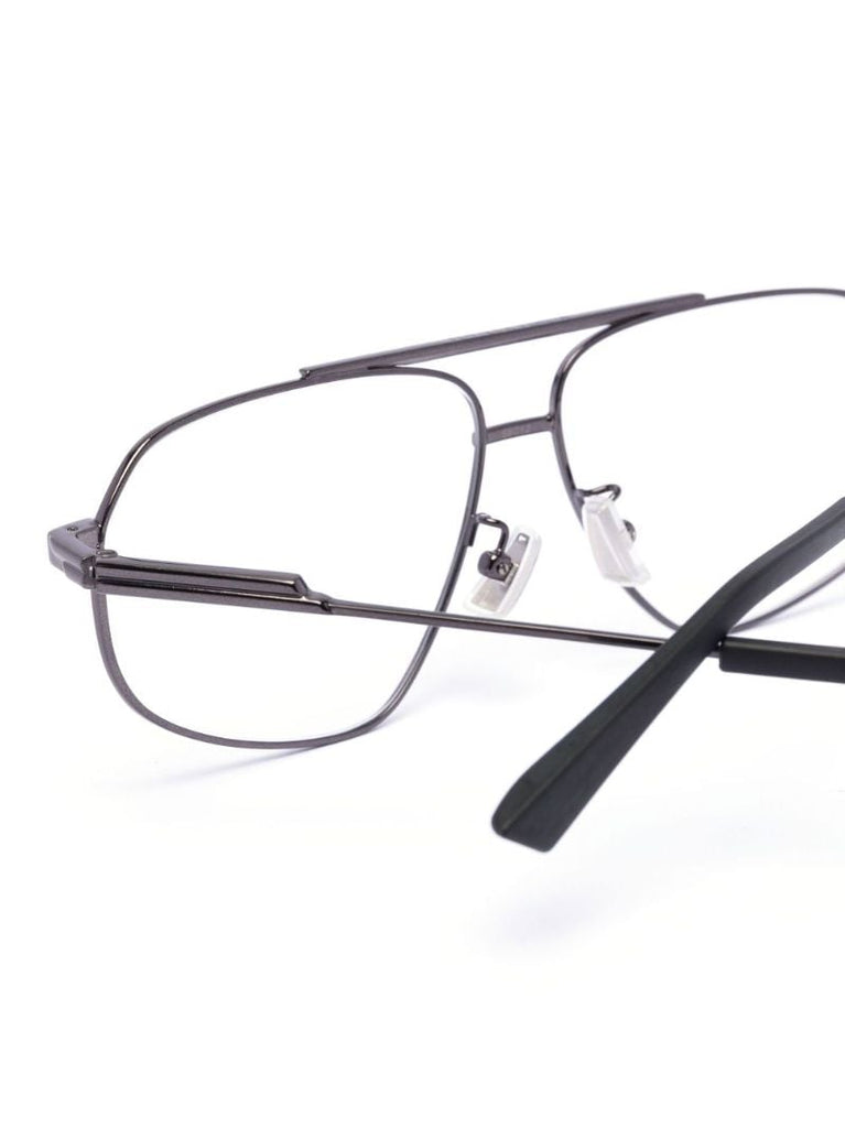 Metallic Aviator-style Optical Glasses