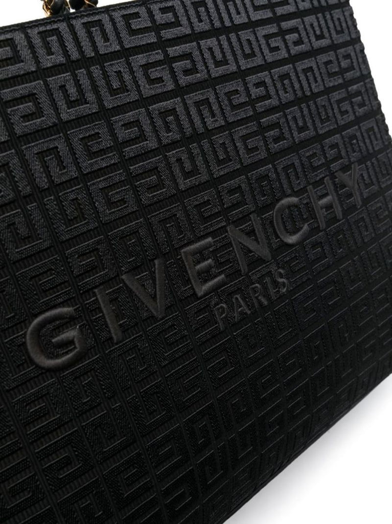 Black 4g Monogram Medium G Tote Bag