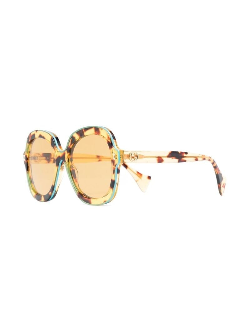 Brown Tortoiseshell Round Sunglasses