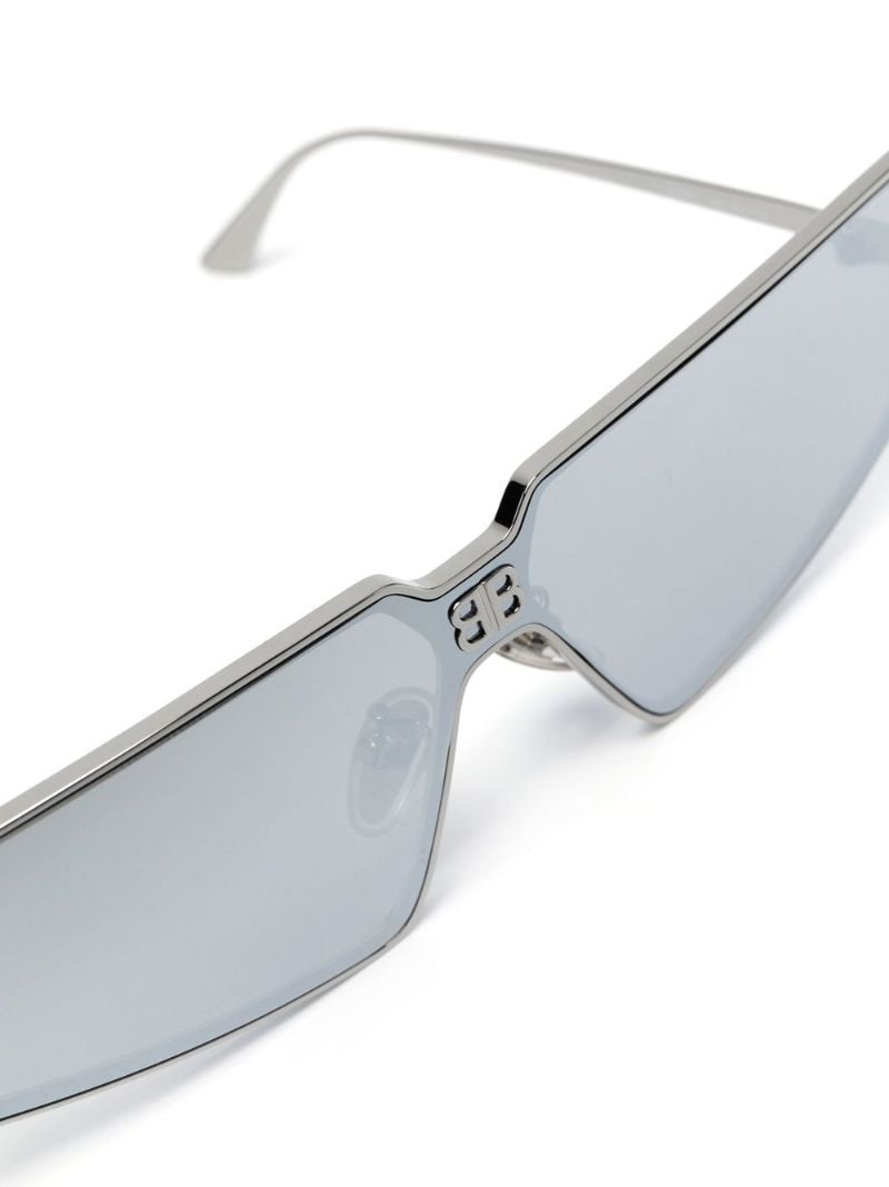 Silver-tone Shield 2.0 Sunglasses