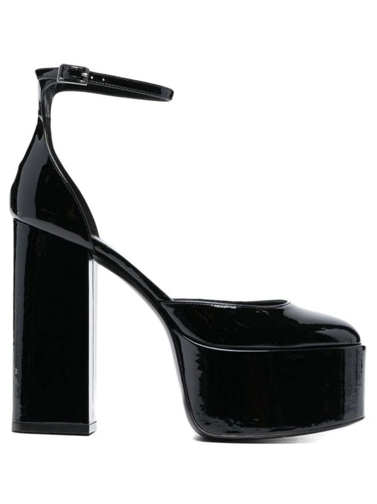 Black Dalilah 135 Patent Leather Pumps