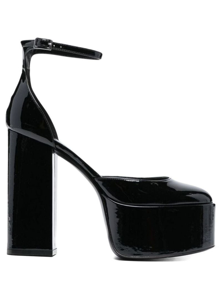 Black Dalilah 135 Patent Leather Pumps