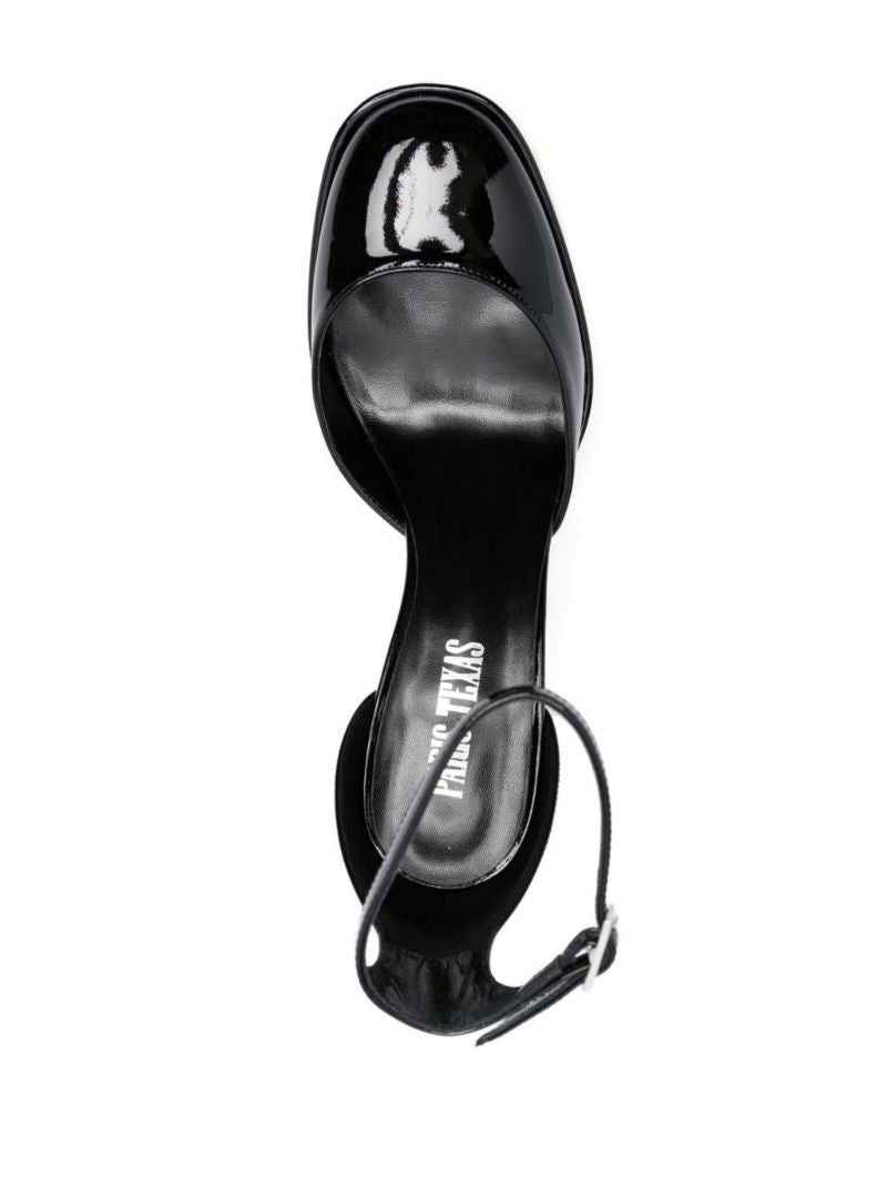 Black Dalilah 135 Patent Leather Pumps